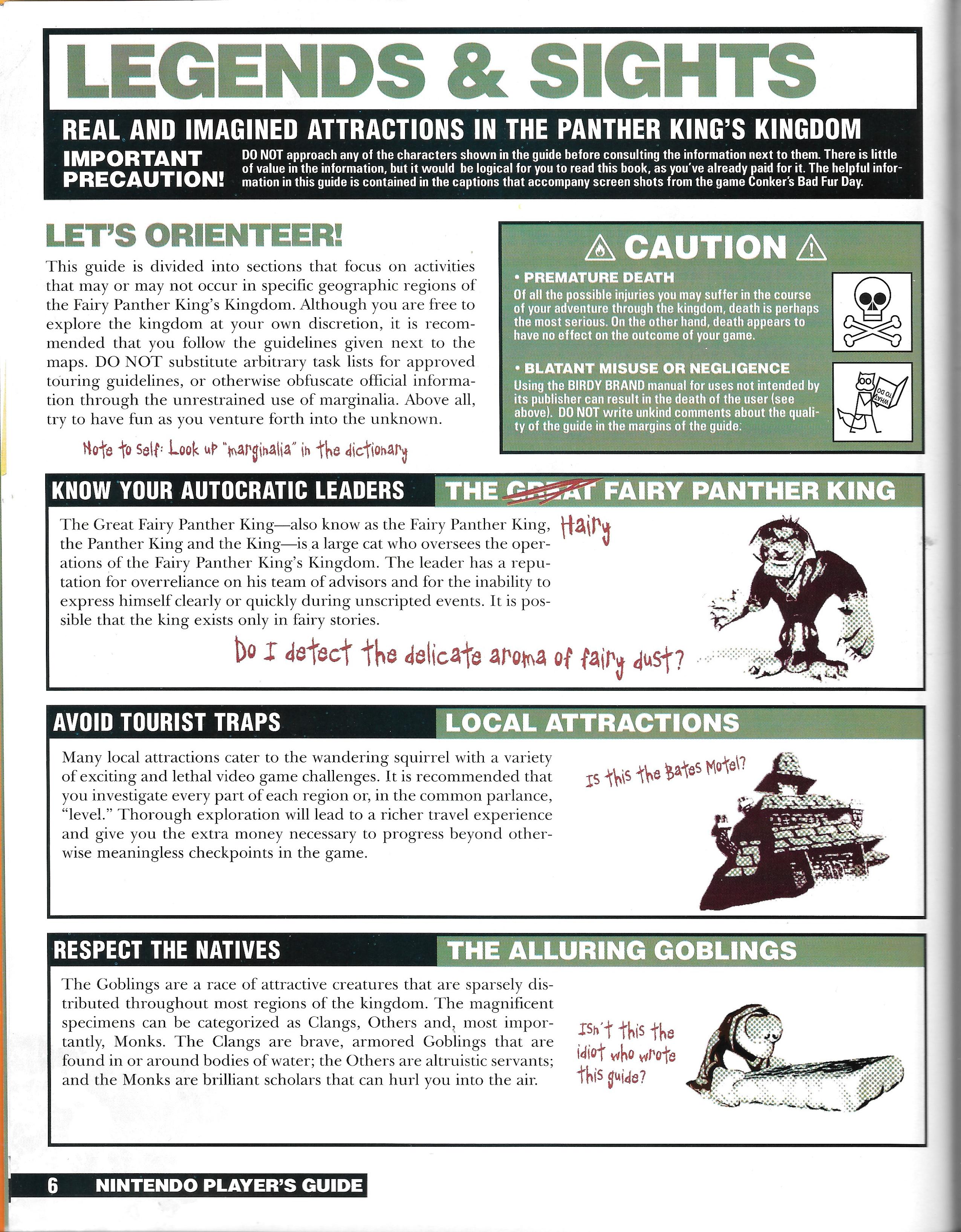 Conker's Bad Fur Day - The Official Nintendo Player's Guide - Archive  Version - Text, PDF, Nature
