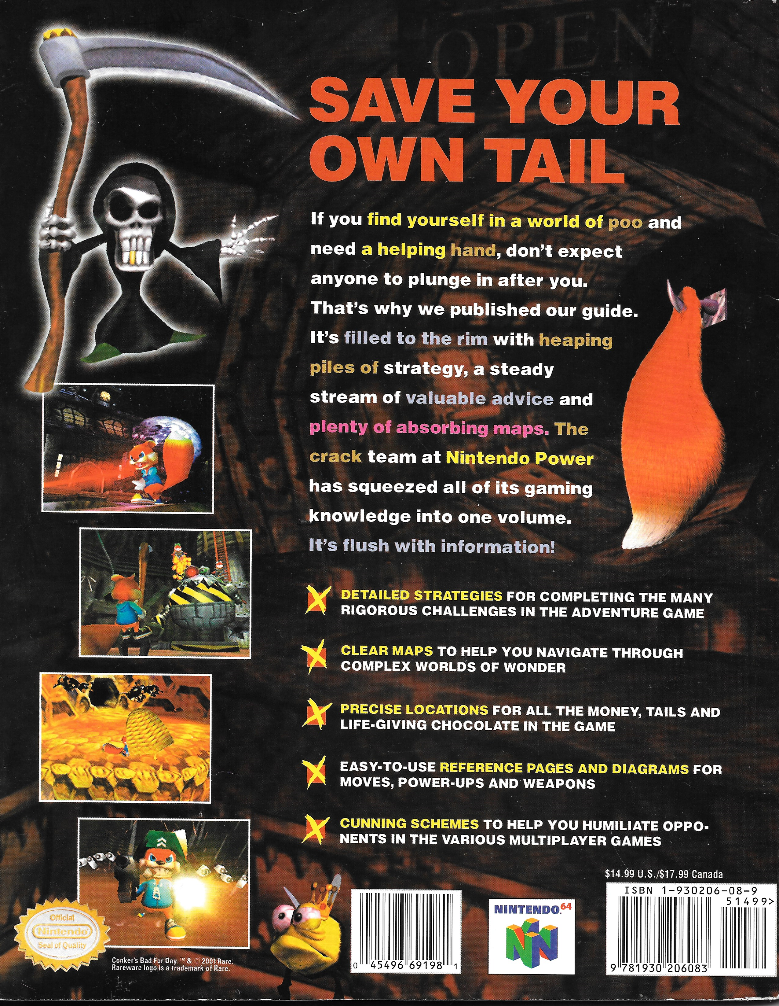 Conker's Bad Fur Day - The Official Nintendo Player's Guide - Archive  Version - Text, PDF, Nature